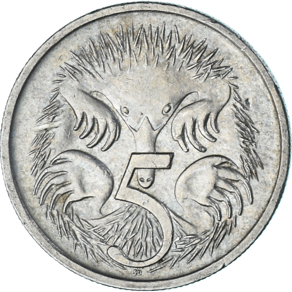 Münze, Australien, 5 Cents, 1994
