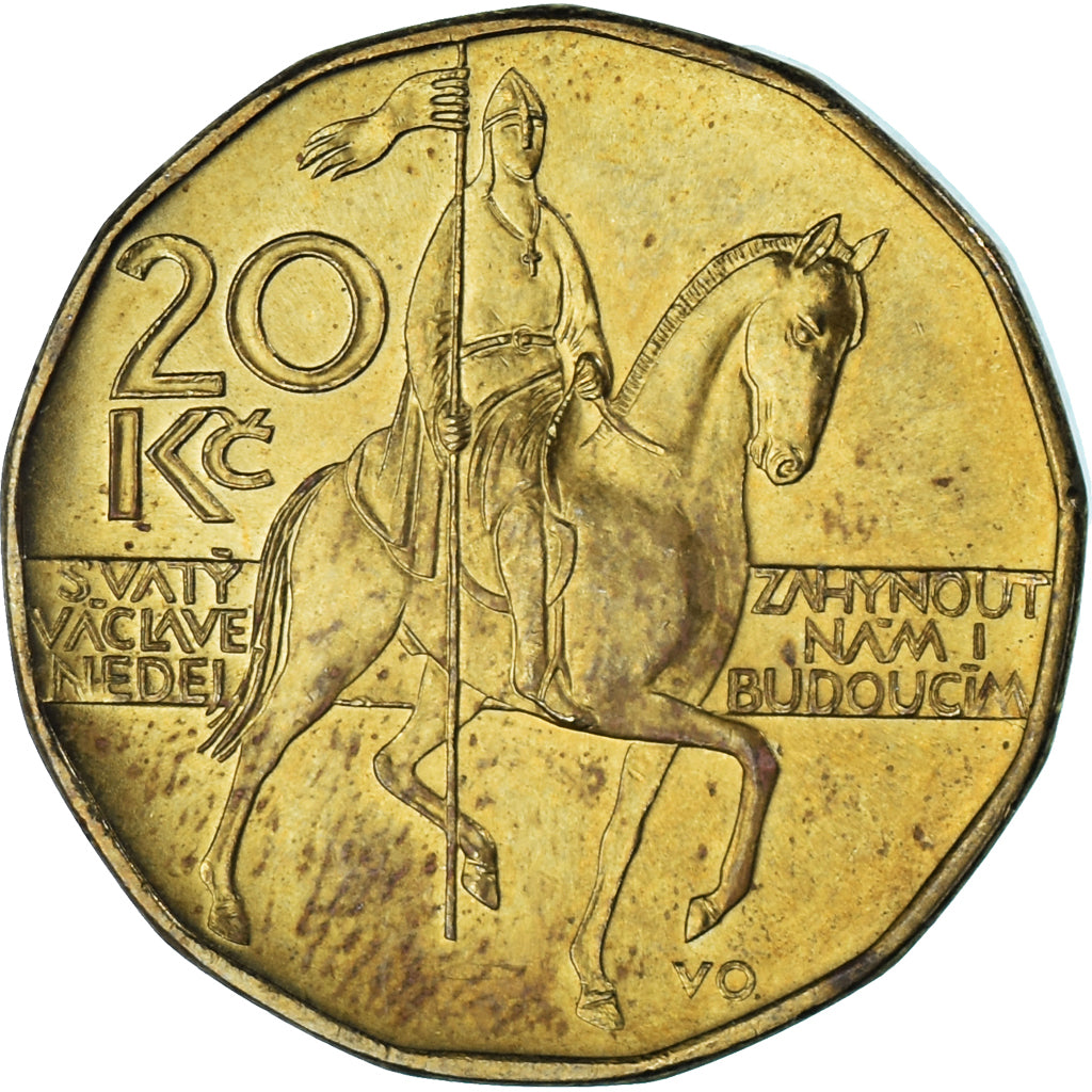 Moneta, Czechy, 20 Korun, 2017