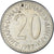Münze, Jugoslawien, 20 Dinara, 1987