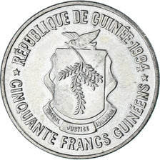 Moneta, Gwinea, 50 Francs, 1994