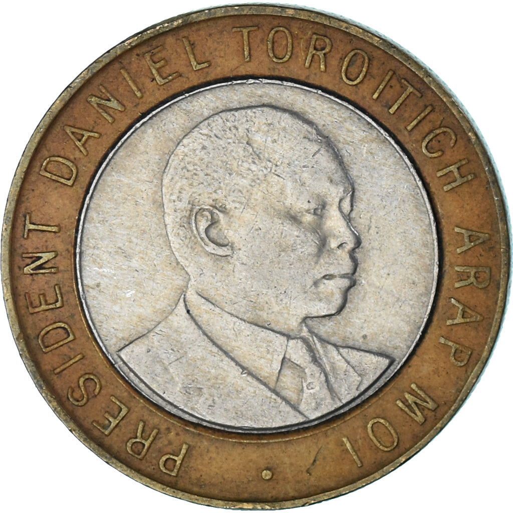 Coin, Kenya, 10 Shillings, 1997