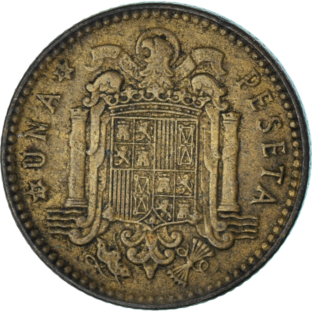 Moeda, Espanha, 1 Peseta, 1964