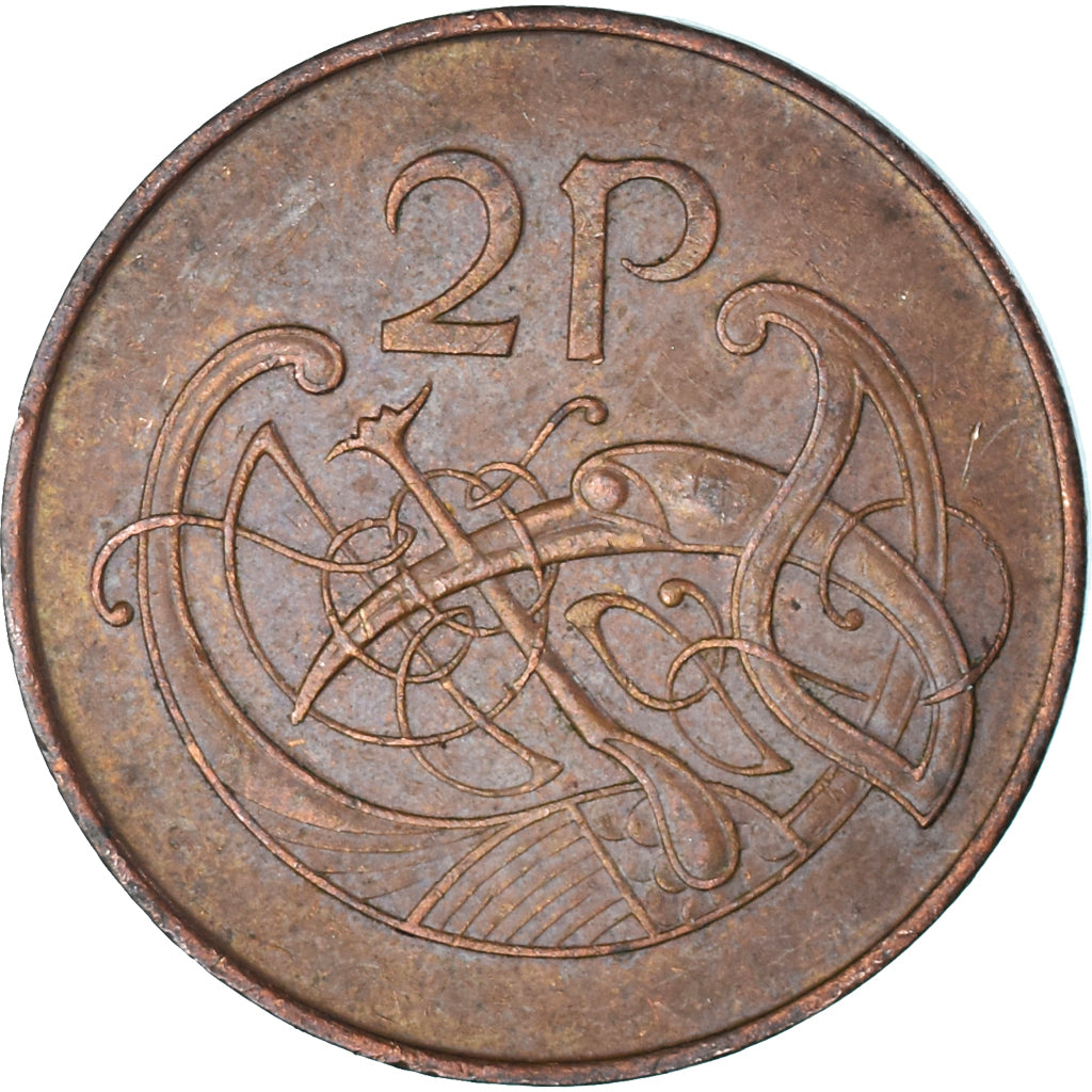 Moneta, Irlanda, 2 Pence, 1976