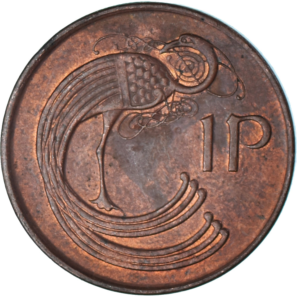Münze, Ireland, Penny, 1992