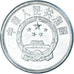 Coin, China, Fen, 1991