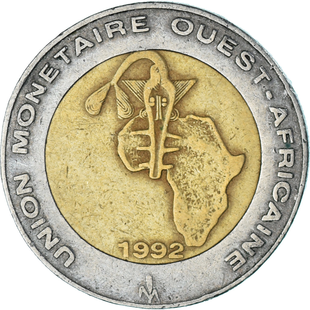 Coin, West Africa, 250 Francs, 1992