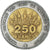 Moneta, Afryka Zachodnia, 250 Francs, 1992