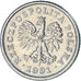 Moneta, Polonia, 10 Groszy, 1991