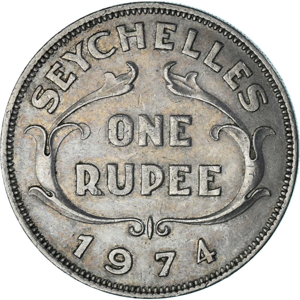 Moeda, Seicheles, Rupee, 1974