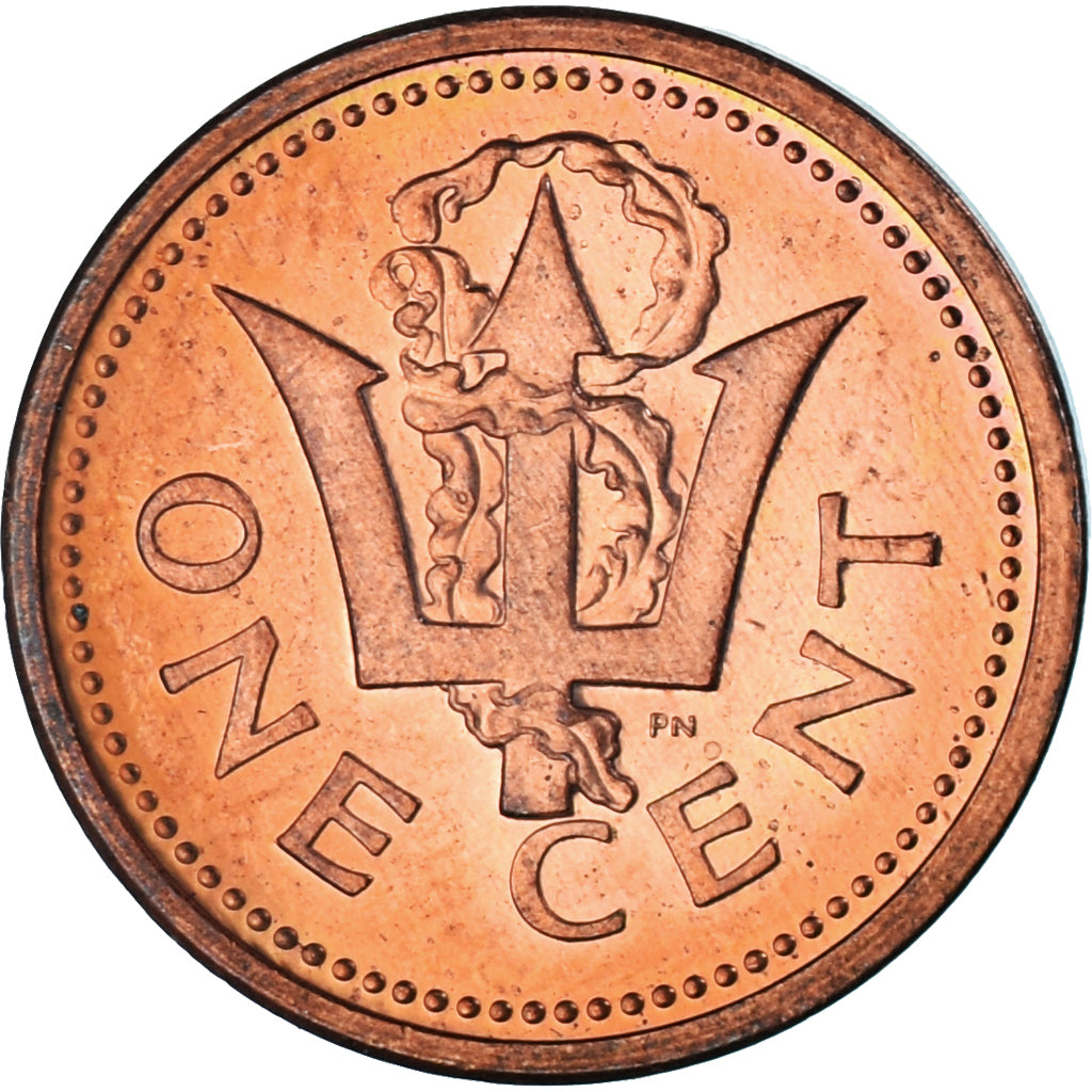 Moneda, Barbados, Cent, 1989