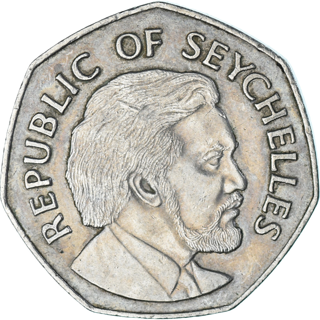 Coin, Seychelles, 5 Rupees, 1976