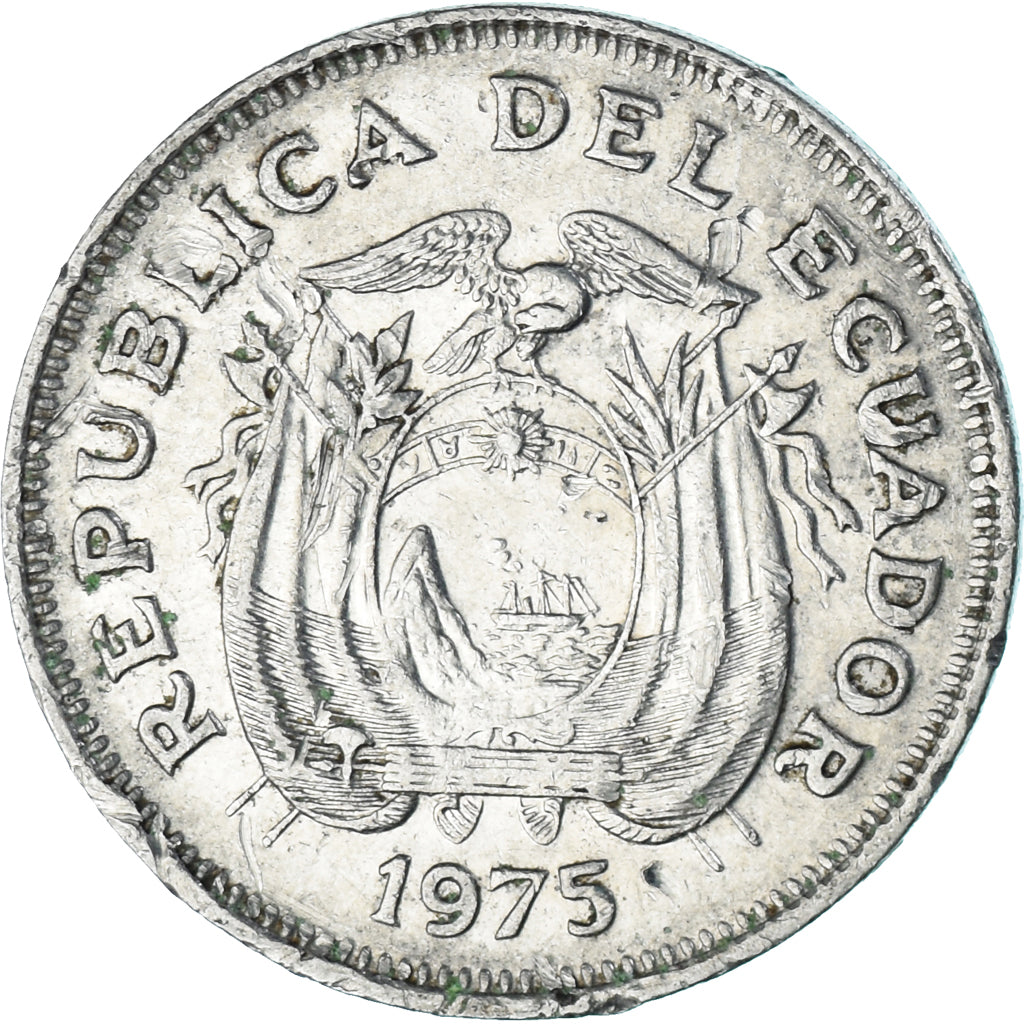 Monnaie, Équateur, Sucre, Un, 1975