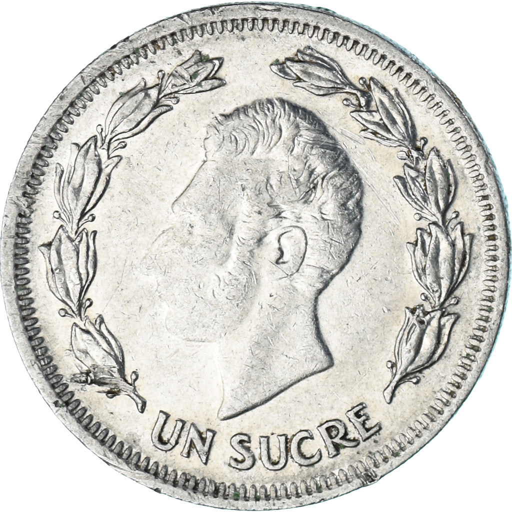 Monnaie, Équateur, Sucre, Un, 1975