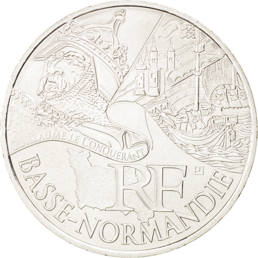 FRANCE, 10 Euro, 2012, Paris, KM #1865, MS(60-62), Silver, 29, 10.01