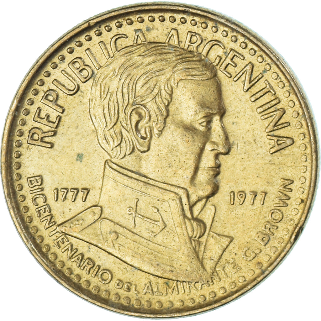 Munten, Argentinië, 10 Pesos, 1977