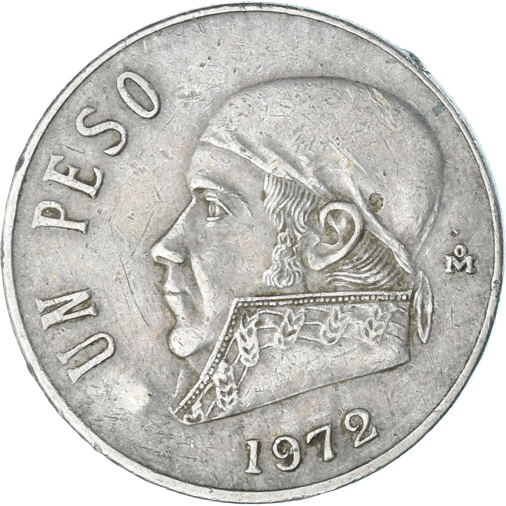 Moneda, México, Peso, 1972