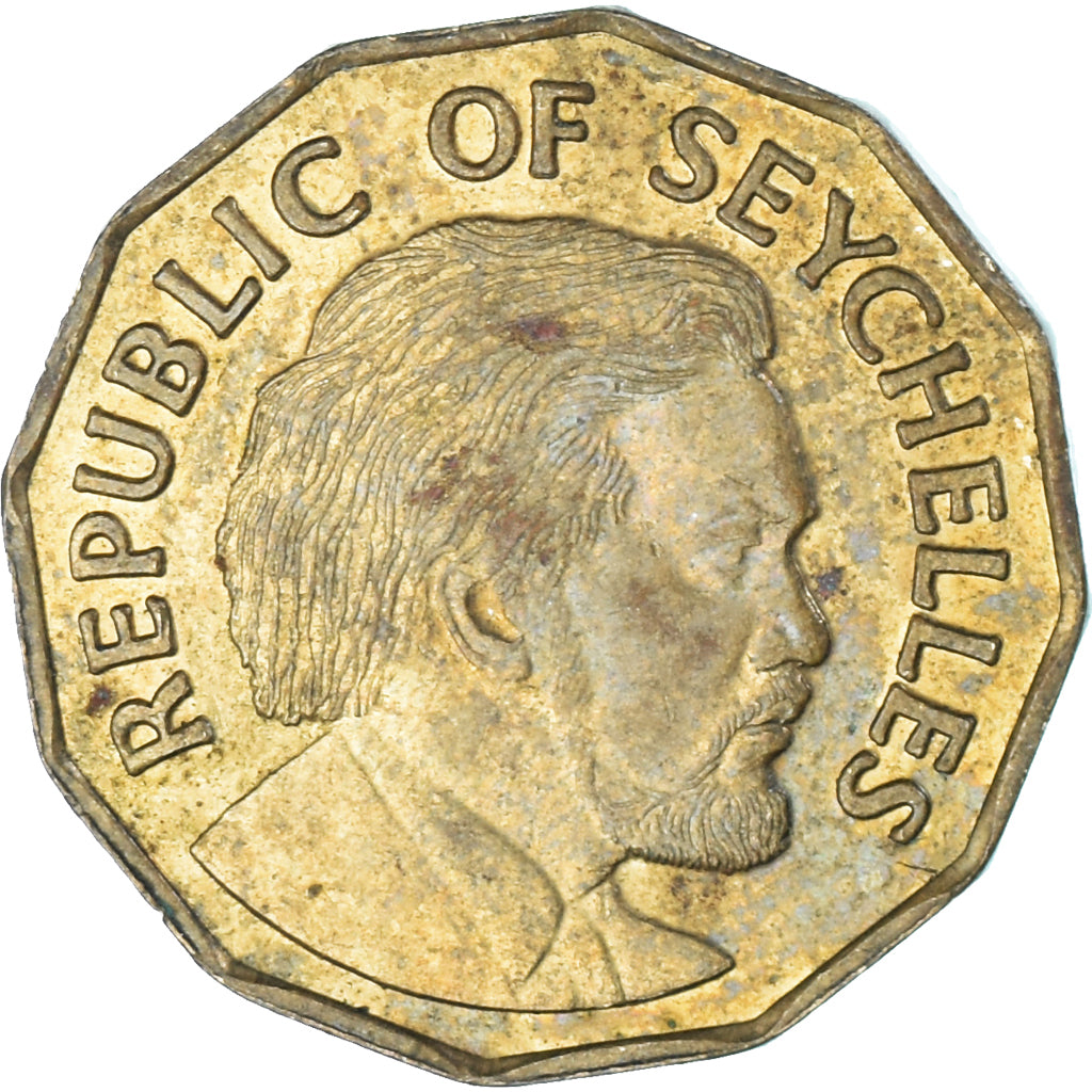 Coin, Seychelles, 10 Cents, 1976