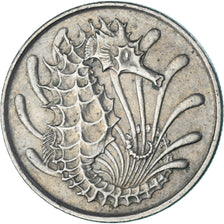 Moneda, Singapur, 10 Cents, 1972
