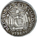 Münze, Ecuador, Sucre, Un, 1964