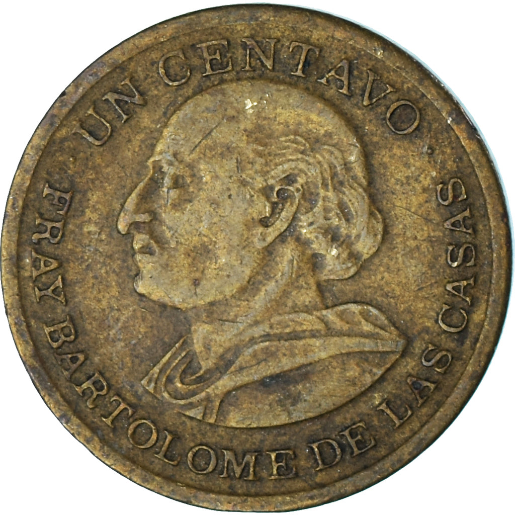 Monnaie, Guatemala, Centavo, Un, 1977