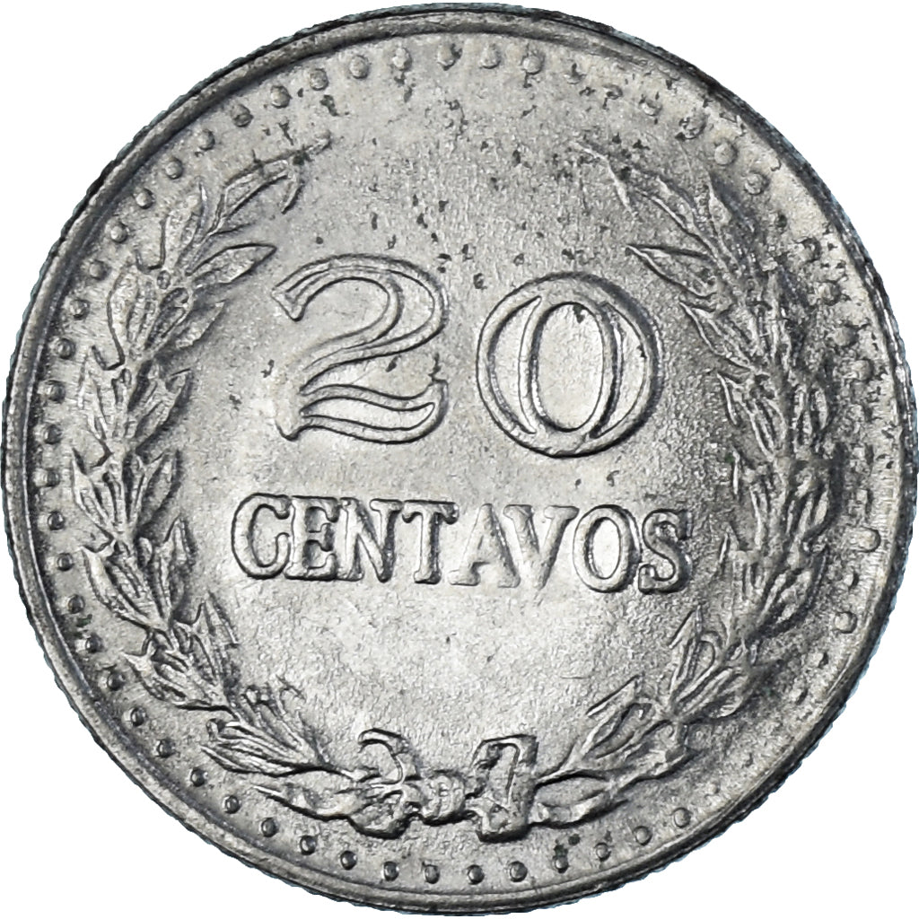 Moneta, Colombia, 20 Centavos, 1974
