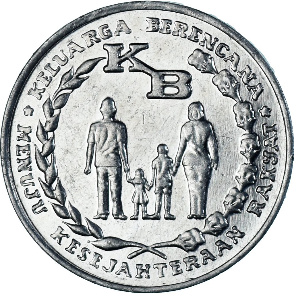 Munten, Indonesië, 5 Rupiah, 1974