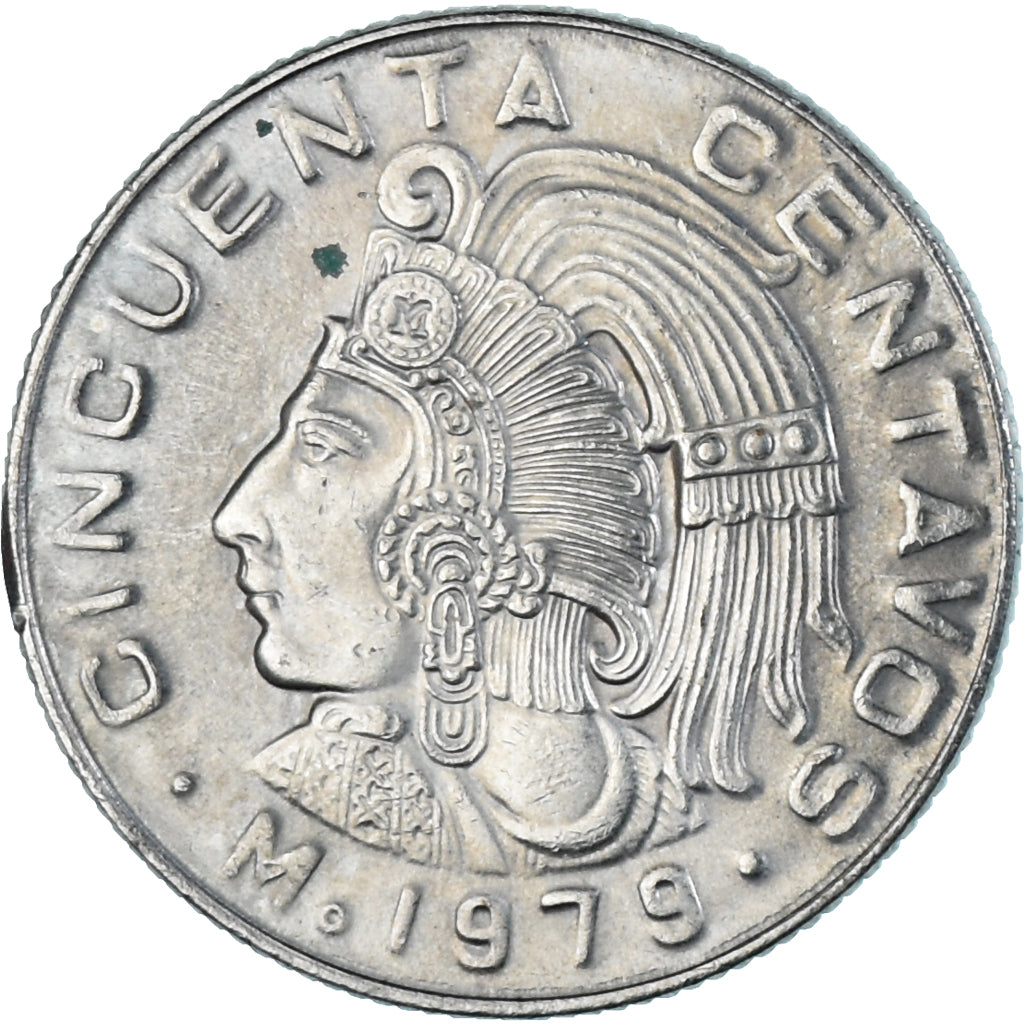 Moneda, México, 50 Centavos, 1979