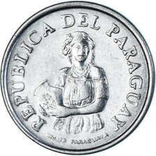 Moneda, Paraguay, 5 Guaranies, 1975