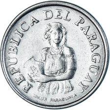 Coin, Paraguay, 5 Guaranies, 1975