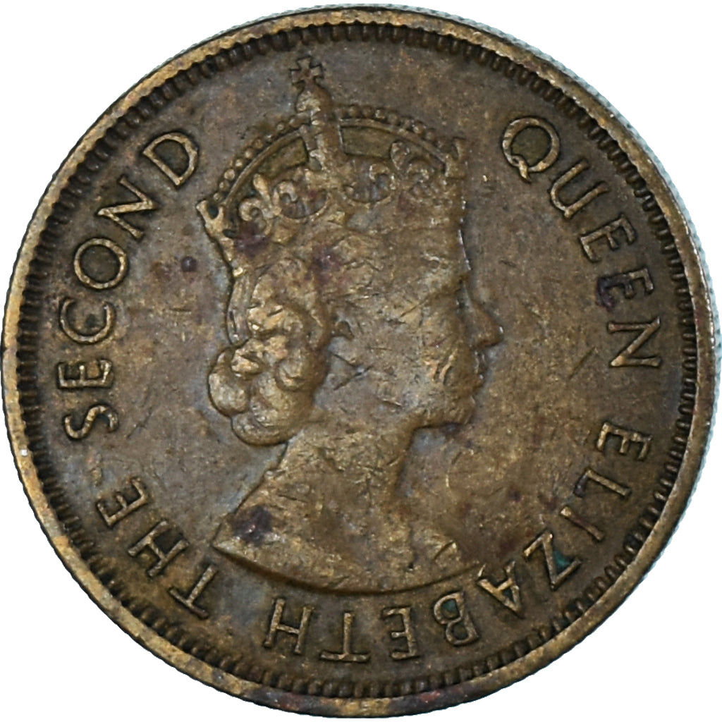 Coin, Hong Kong, 10 Cents, 1974