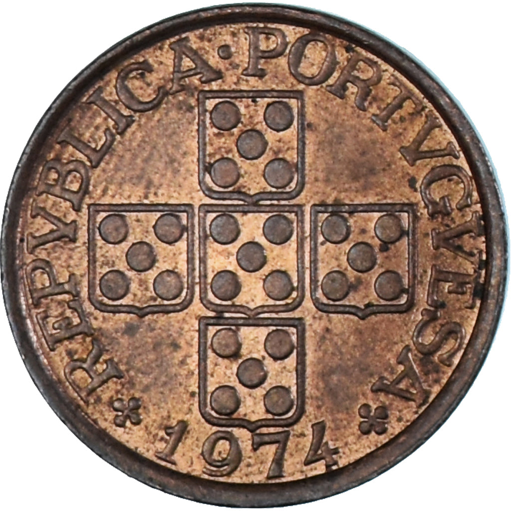 Coin, Portugal, 10 Escudos, 1974