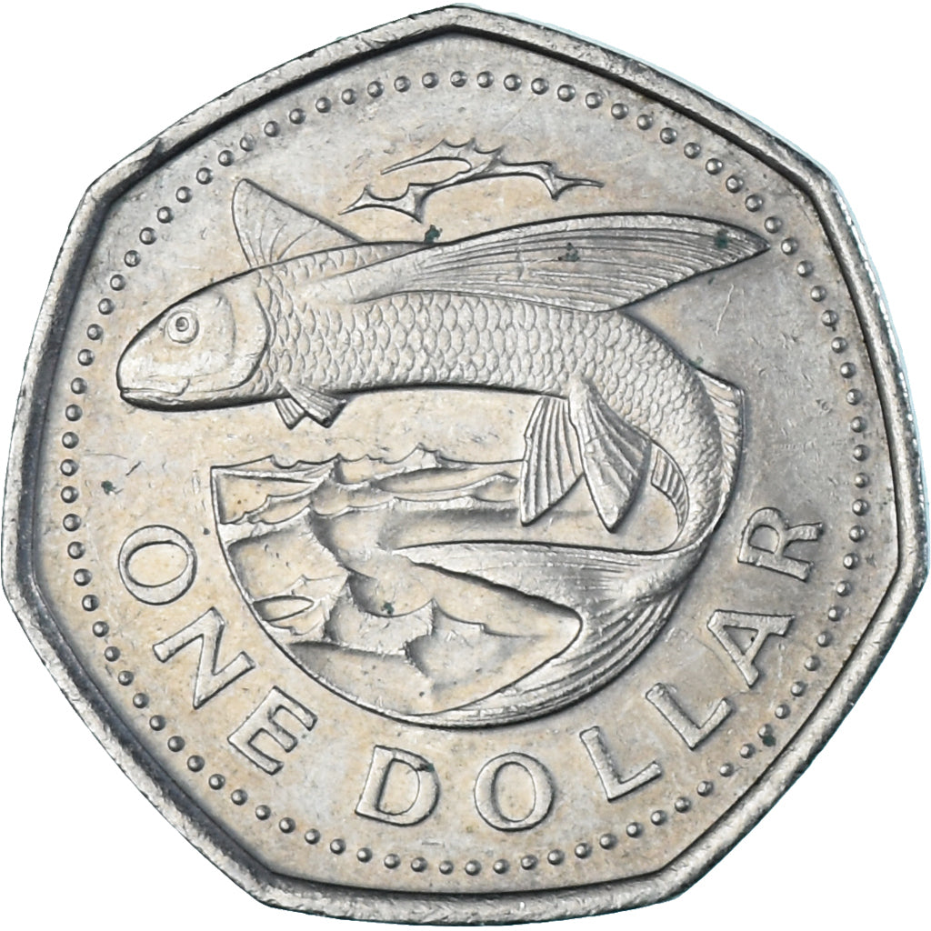 Moneda, Barbados, Dollar, 1988