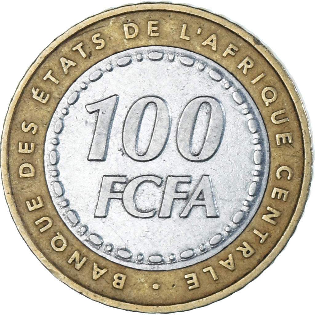Coin, Central African States, 100 Francs, 2006