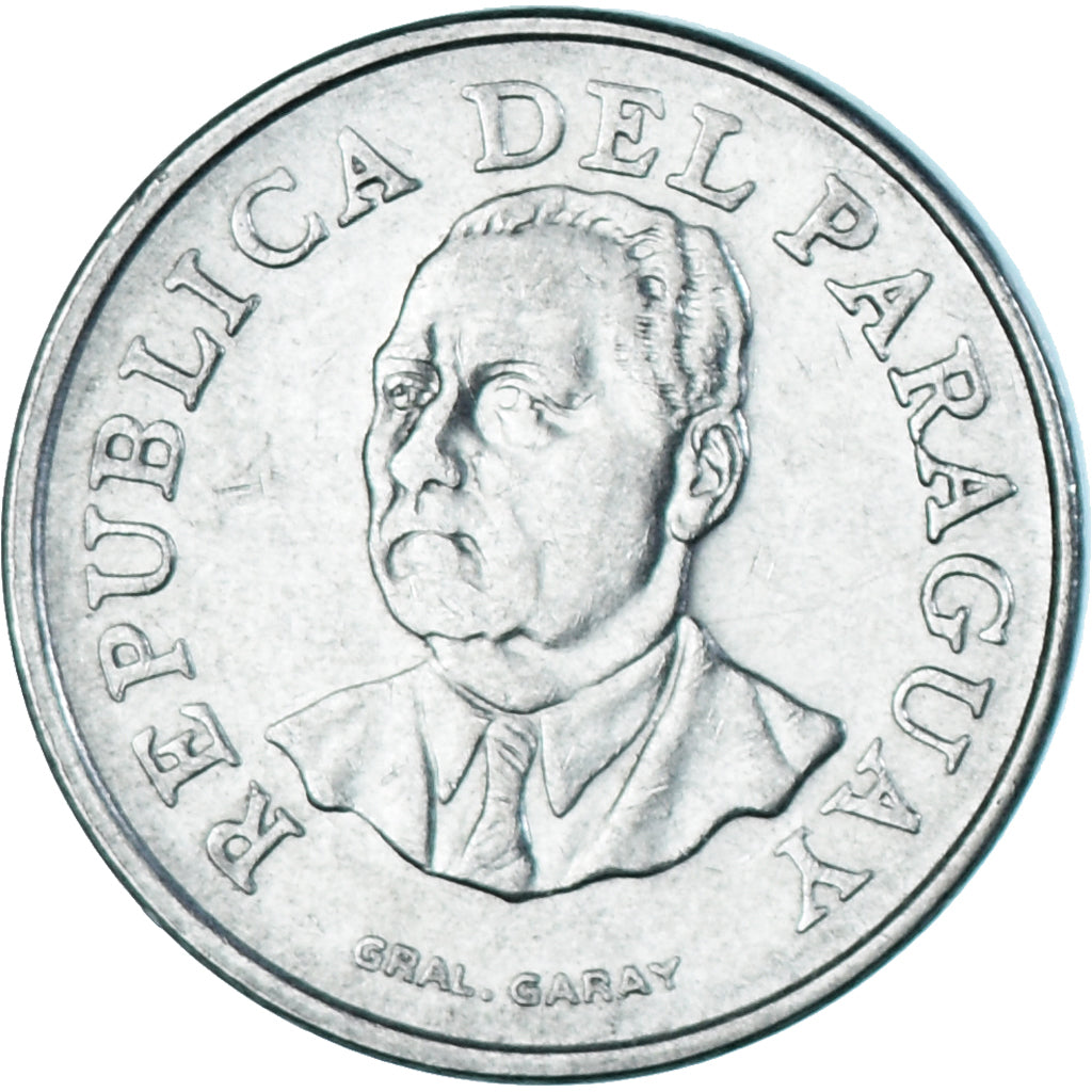 Monnaie, Paraguay, 10 Guaranies, 1975