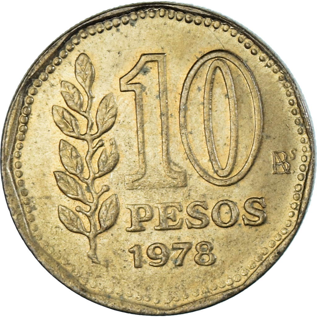 Münze, Argentinien, 10 Pesos, 1978