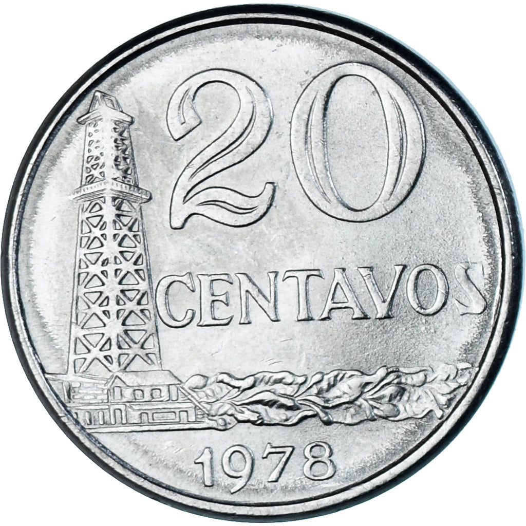 Moneta, Brazylia, 20 Centavos, 1978