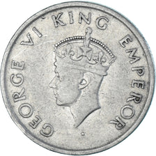 Münze, India, 1/2 Rupee, 1947