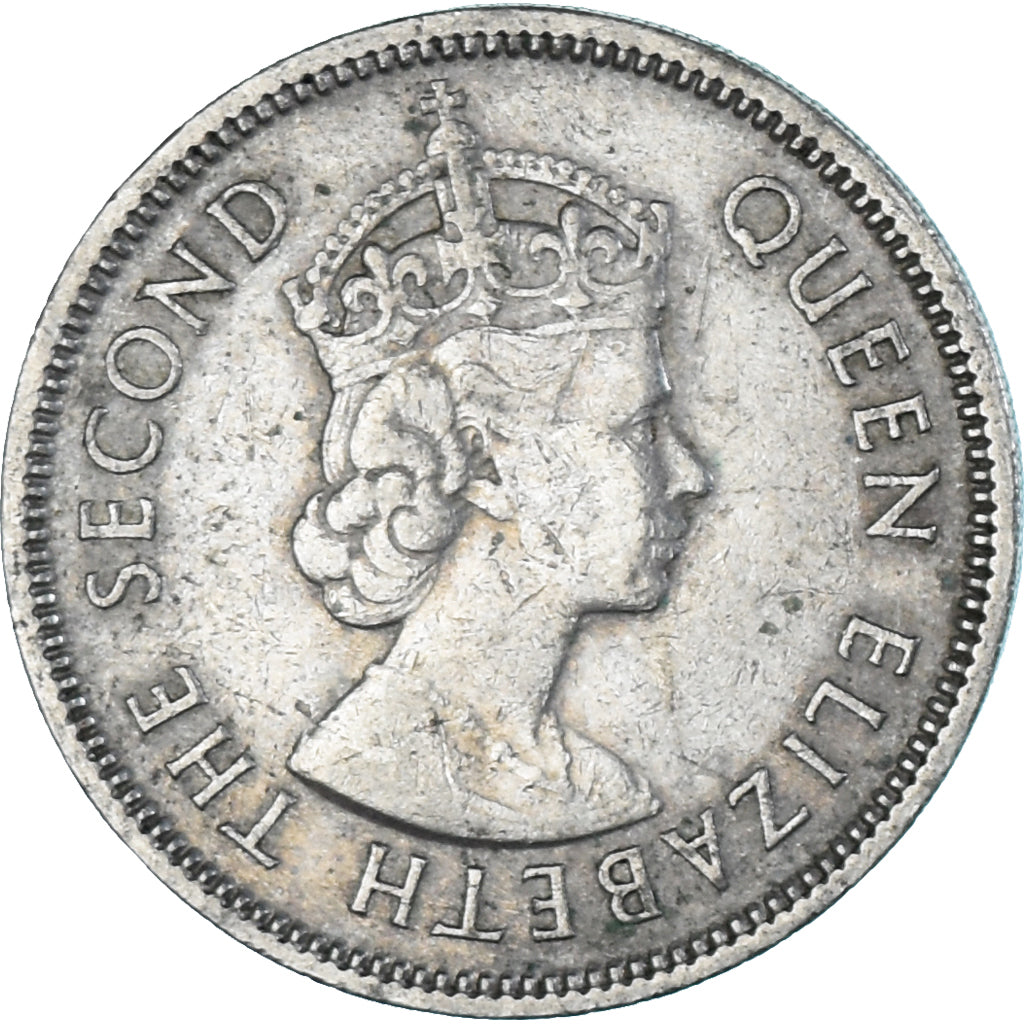Moeda, Hong Kong, 50 Cents, 1967