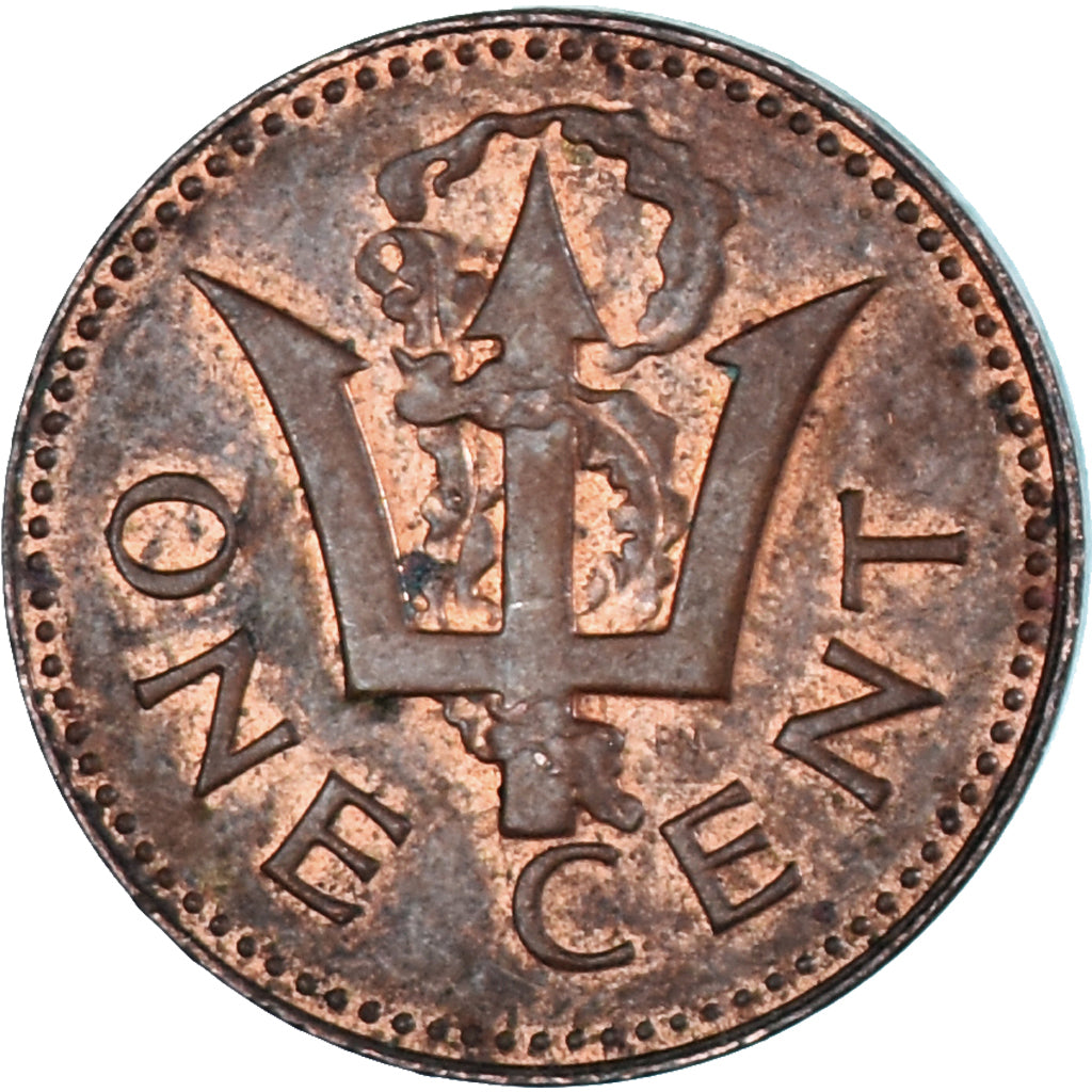 Moneda, Barbados, Cent, 1981