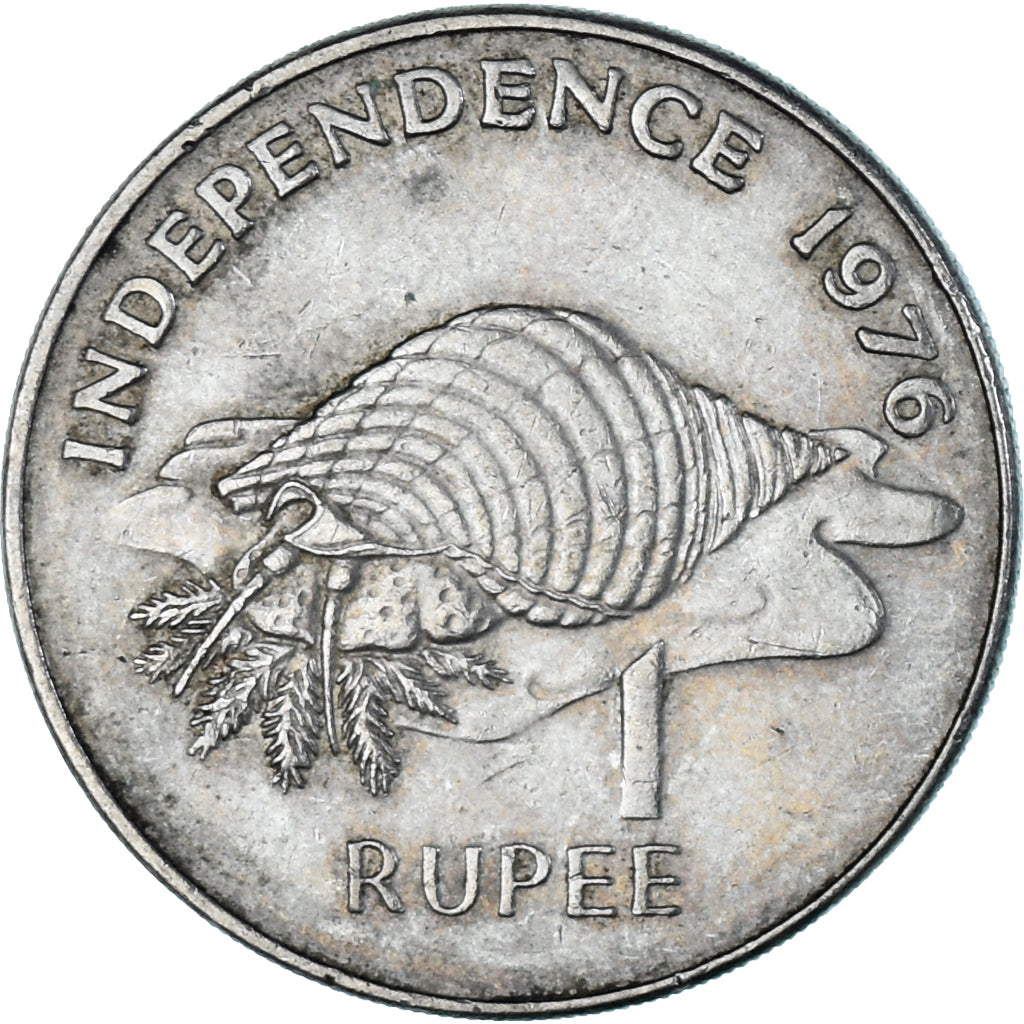Moeda, Seicheles, Rupee, 1976