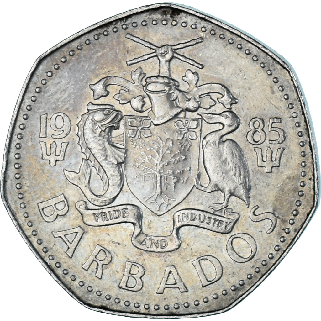 Moneda, Barbados, Dollar, 1985