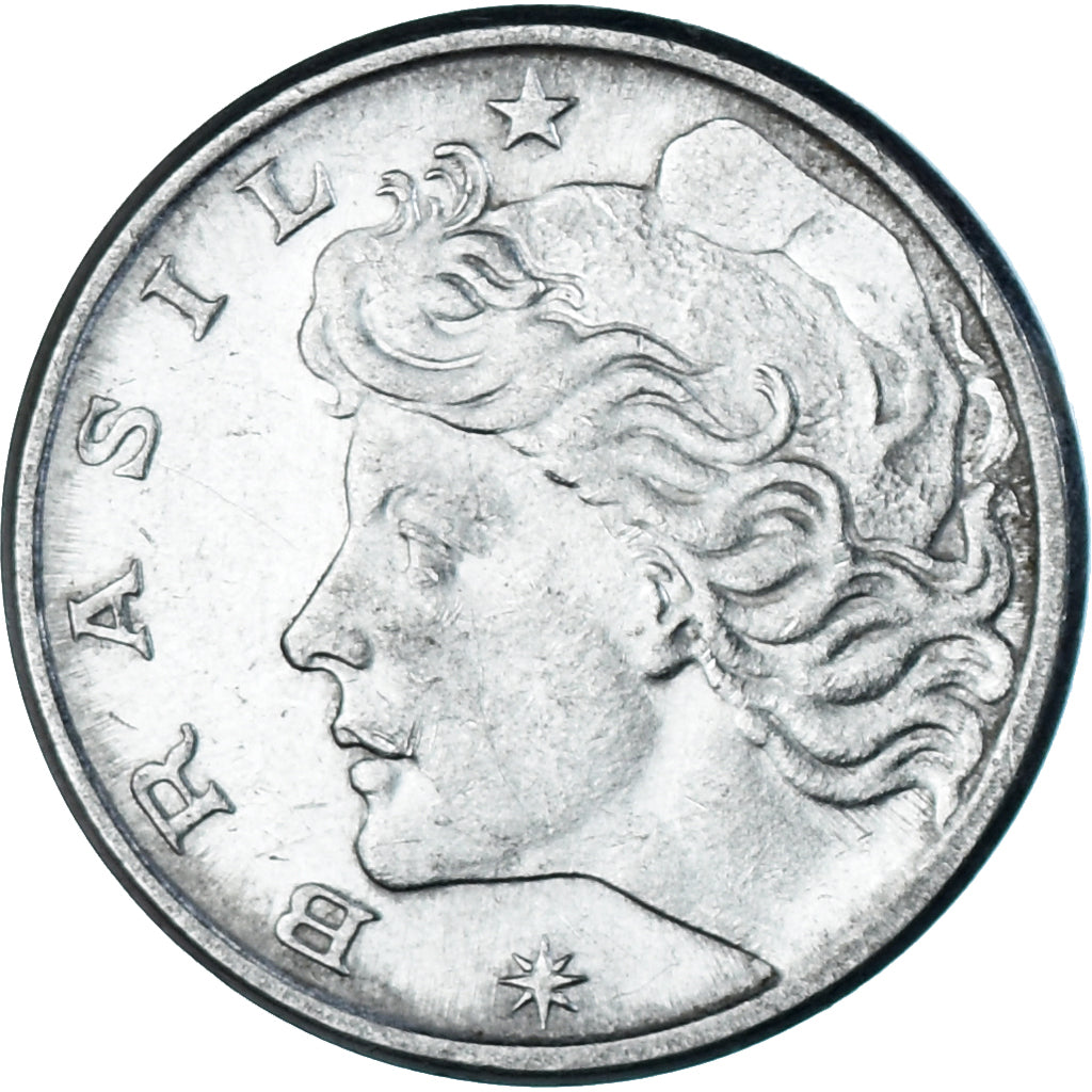 Moneda, Brasil, 10 Centavos, 1977