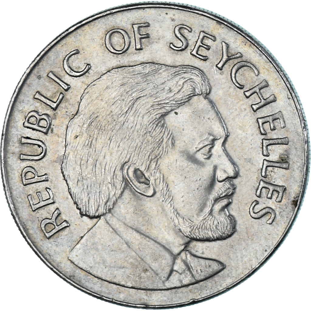 Monnaie, Seychelles, Rupee, 1976