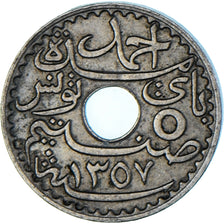 Coin, Tunisia, 5 Centimes, 1938