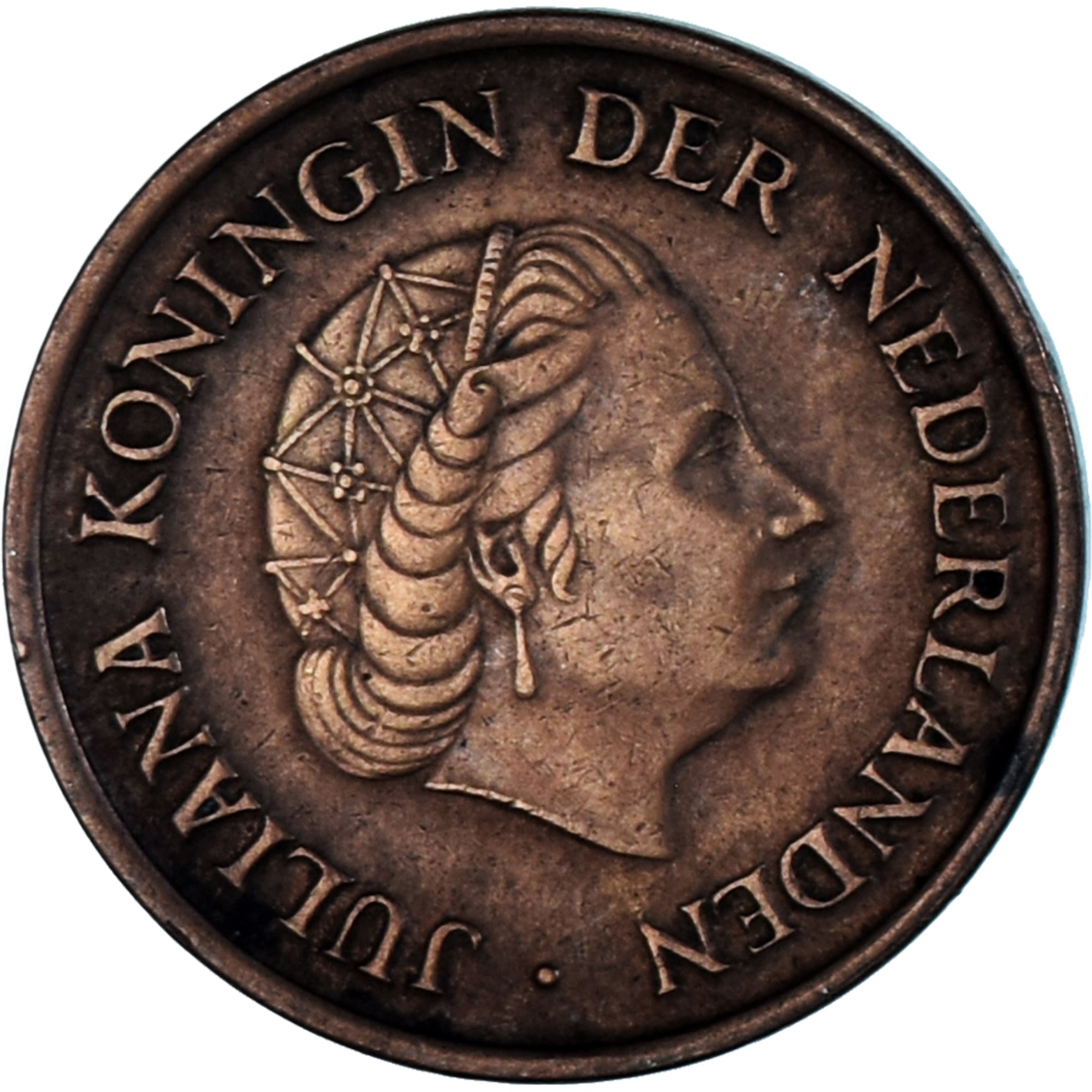 Moeda, Países Baixos, 5 Cents, 1952