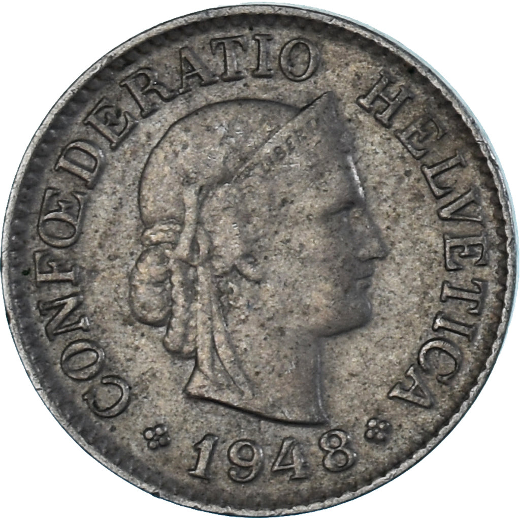 Moneta, Svizzera, 10 Rappen, 1948