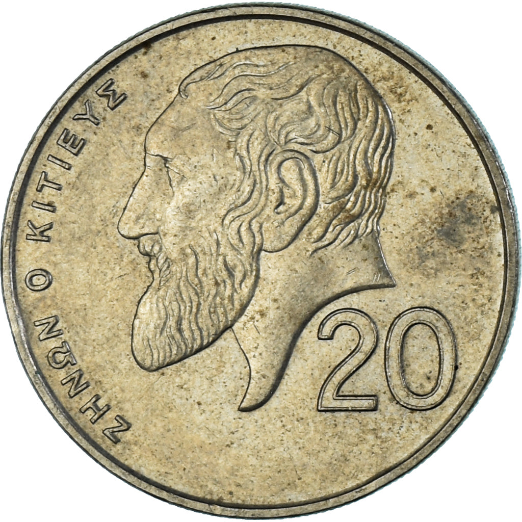 Moneta, Cypr, 20 Cents, 1998