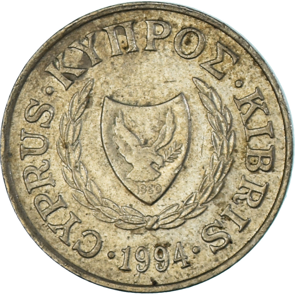 Moneta, Cypr, 5 Cents, 1994