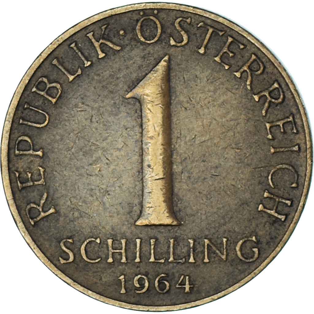 Münze, Österreich, Schilling, 1964