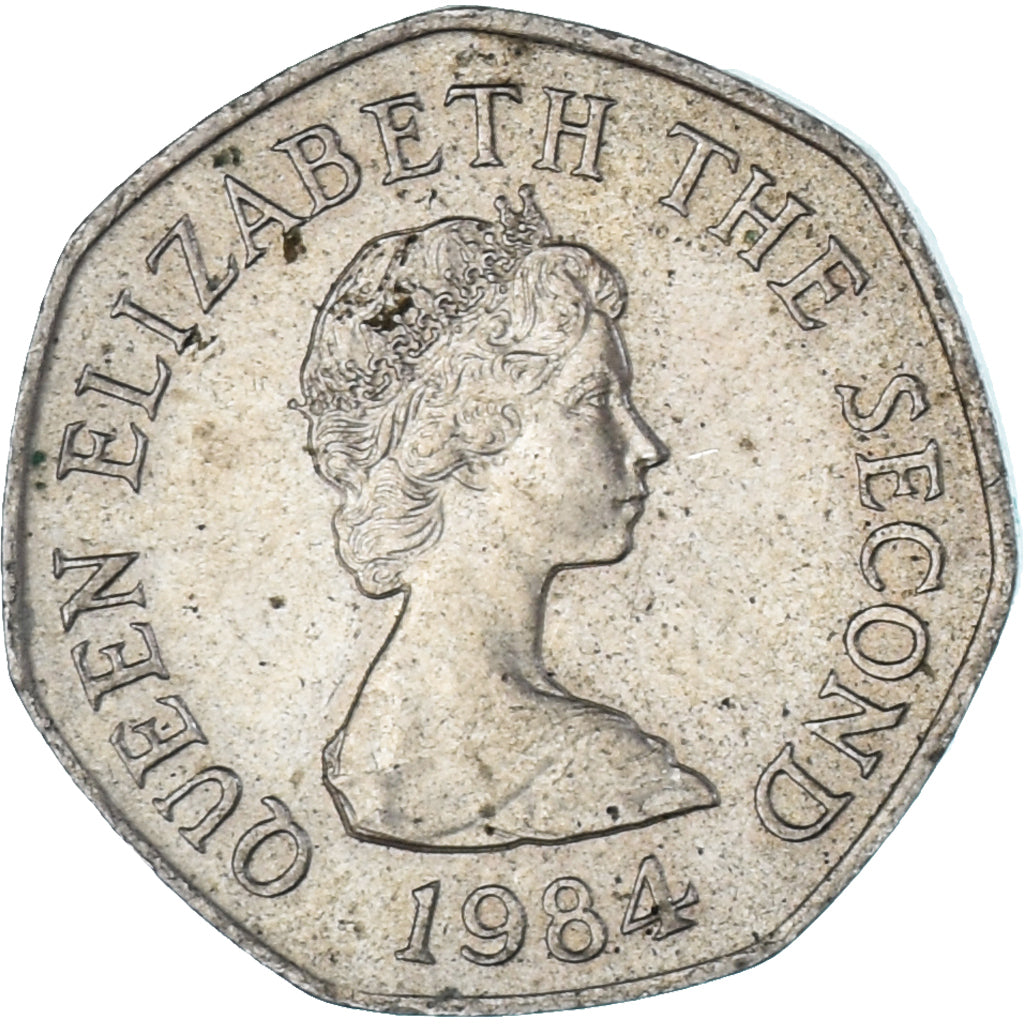Münze, Jersey, 20 Pence, 1984